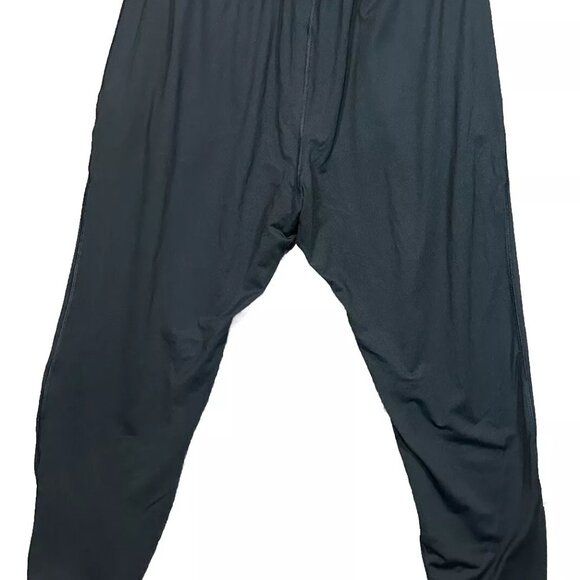 Nike Large Black/Gray Running Pants w/ Elastic Waistband, zip pockets and ankles - Picture 5 of 10